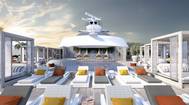 “The Retreat” is an ultra-exclusive private utopia reserved exclusively for Suite Class guests featuring a luxurious pool and sun chairs for ultimate relaxation. Photo: Celebrity Cruises