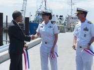 Ribbon-cutting ceremony: Photo USMMA