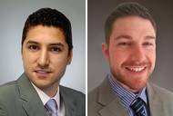 (left to right) Joseph Bramande and Paul Chittenden