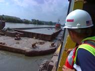 River Raisin Dredging, Monroe, Michigan