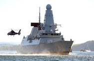 Royal Navy (RN) Type 45 destroyer HMS Daring (Photo: Courtesy Royal Navy)