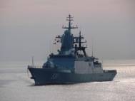 Russian Navy Project 2-380 corvette: Photo credit Russian Navy