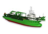 The Scheldt River will be the world's first dual-fuelled dredger.