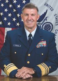 USCG Vice Adm. Schultz, the commander of the Coast Guard's Atlantic Area