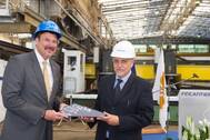 Seaburn Ovation an ultra-luxury vessels which Fincantieri is currently building Courtesy Fincantieri