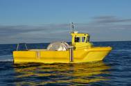 Seismic Survey Boat WP 950: Photo credit Westplast AS