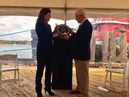 Senator Ayotte Receives Champion of Maritime Award (Photo: AMP)
