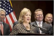 Senator Mary L. Landrieu (D-La.) today highlighted the importance of the Jones Act to the Louisiana economy. She was joined by Robert Clemons, Chair of the Offshore Marine Service Association (OMSA).