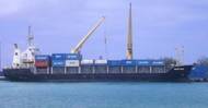 A Reef Shipping Vessel: Photo credit Reef Shipping