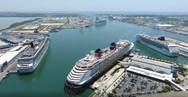 Six ships call on Port Canaveral on May 27, 2019 with 35,111 passengers accommodated in one day. (Photo: Canaveral Port Authority)