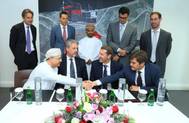 SOHAR signs agreement with Dredging International NV. Photo: Official Twitter Page of SOHAR