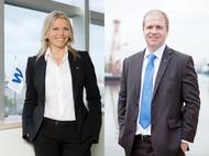 Hege Solstad (left) and Harald Lundestad (right)