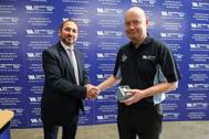(left) Steve Schofield, Director and Chief Executive at the British Pump Manufacturers Association (BPMA), (right) Michael O'Hare, Workshop Manager (Photo: Tomlinson Hall)