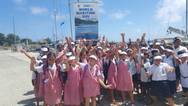 Students from various schools at WMD 2016 Photo Maritime Cook Islands