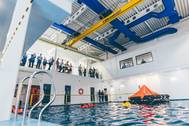 The Survival Complex was open for attendees to freely (Photo: Maritime Skills Academy)