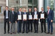 For the tenth year in a row, Rolls-Royce Power Systems has commended the top suppliers of its subsidiaries MTU, L’Orange and MTU Onsite Energy. The winners from 2015 are Harz Guss Zorge from Lower Saxony in Germany, the UK’s Helical, Centa from North Rhine-Westphalia, Zsnojemské Strojírnsi from the Czech Republic and Hotstart from the US. Photo Rolls-Royce)