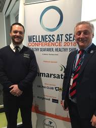 Dan Thompson and Stuart Rivers (Photo: Sailors' Society)