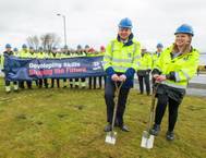 Training Academy Turf Cutting Photo Forth Ports
