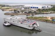 Trenton (JHSV 5). Photo courtesy of Austal USA