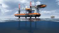 Trinity- The new jack-up lift vessel is designed by Wärtsilä. Image by Wartsila
