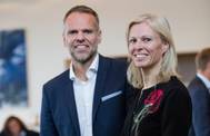 Ulstein Group Deputy CEO Tore Ulstein and CEO Gunvor Ulstein Photo Ulstein Group