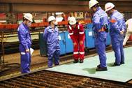 正在进行的IMOIMEMAX Methanol-Flowed 49,900 DWT船Stena Pro Patria的工作。照片:Stena Bulk