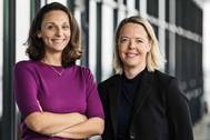 Videlina Georgieva (left) with Lise Dumant (right) (Photo: Svitzer)