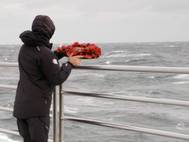 Wreath Laying: Photo credit MOD