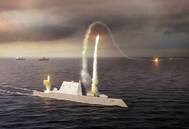 DDG 1000 Zumwalt-class Destroyer: Image credit USN