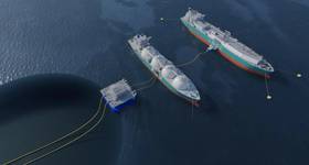 The IQuay Regas Terminal with an IQuay C-Class Platform (Credit: ECOnnect Energy)