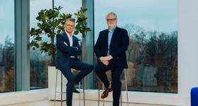 L to R: Ivo-Paul Tummers & New CEO Geert-Jan den Besten. Image courtesy Tidalis