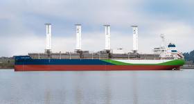 eSAILs installation on Atlantic Orchard, chartered by LDC. © bound4blue