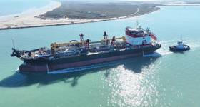 Seatrium delivers FREDERICK PAUP for Manson Construction, the largest Self-Propelled Hopper Dredge in U.S. history.
Photo credit: Seatrium