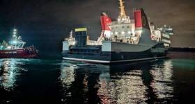 MV Isle of Islay departed Cemre Marin Endustri in Yalova, Turkey, for her voyage back to Scotland last night. © Caledonian Maritime Assets Ltd