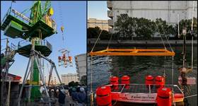 USV being assembled at Keihin Dock Co., Ltd. © NYK Line