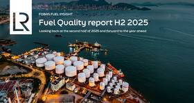 The front cover of the FOBAS H2 2025 Fuel Quality Report. © LR