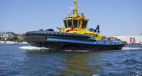 Another milestone came with the commissioning of Trapananda, the first fully electric tug operating in Latin America. The vessel entered service in Puerto Chacabuco, Chile, marking an important step in the company’s broader sustainability strategy.
Image courtesy SAAM