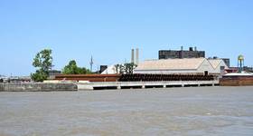 The newly rehabilitated 119-year-old Chalmette Slip (Source: St. Bernard Port)