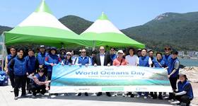 Official launch of the Geoje Seagrass Initiative. © DP World