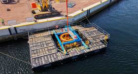 Encomara’s Squid connection system is ready for commercialisation following successful inshore trials at Ardersier Port. © Encomara