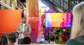PortXL Director Koen Vogel presents the cohort of its 2026 Acceleration Program. Image courtesy PortXL
