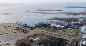 Early vision image of Stena Line’s future location in the Arendal area at the Port of Gothenburg. Image courtesy Port of Gothenburg