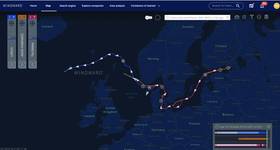 Three tankers carrying russian diesel to the U.S. © Windward