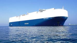 Gram Car Carriers' 6,700-car-capacity Viking Destiny (built 2017). © Orca AI 