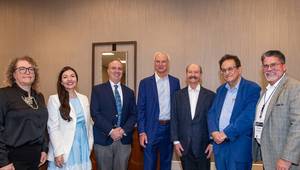 L-R: Diana Davila, Eliana McCaffery, Marco Poisler, Greg Rusovich, Brian Posthumus, Mirko Knezevic, William Netzinger (Credit: UTC Overseas)