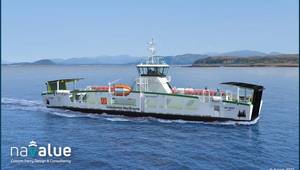 The 7 all electric ferries, equipped with Corvus Dolphin Batteries will operate zero-emission on the Scottish west coast serving the routes: Colintraive – Rhubadoch, Sconser – Raasay, Tarbert – Portavadie, Iona – Fionnphort, Tobermory – Kilchoan, Lochaline – Fishnish and Tayinloan – Gigha. Photocredit: naValue