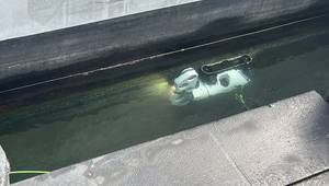 Late last year, the U.S. Army put Greensea IQ’s Everclean to the test. What did it find? A hull cleaning operation that would have taken a week with diver’s in the water was reduced to six hours.
Image courtesy U.S. Army Colonel Rachael Hoagland