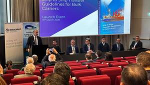 INTERCARGO Ship to Ship Transfer Guidelines for Bulk Carriers Event in Athens. © INTERCARGO