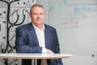 Brent Perry, CEO of Sterling PBES is a 40+ year veteran of the marine business, and one of the pioneers in delivering battery solutions to boats and ships at sea. Photo Courtesy Sterling PBES