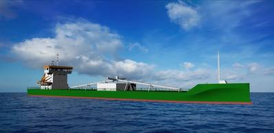A new cement carrier for JT Cement will feature a 6-cylinder Wärtsilä 34DF main engine, making it the first bulk carrier to adopt Wärtsilä's multi fuel capability.